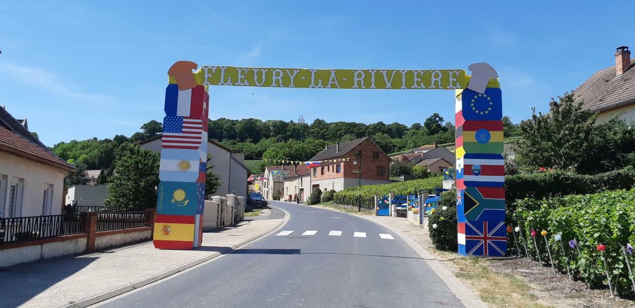 Flor'Ever En Champagne Fleury-la-Riviere Exterior foto